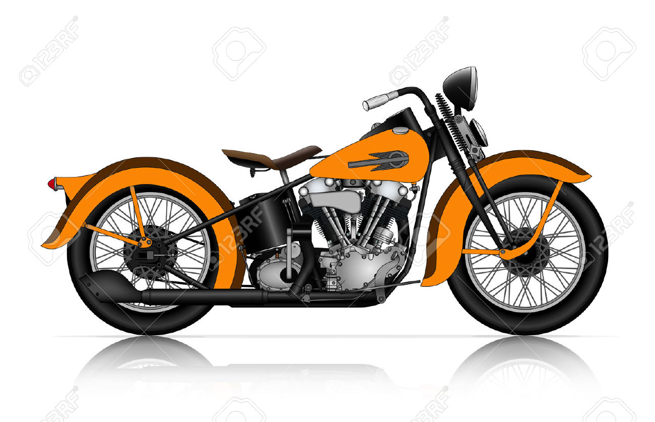 1300x837 Chopper Clipart Classic Motorcycle