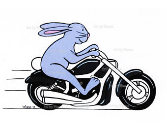 340x270 Great Dane Art Bulldog Art Dogs On Motorcycle Motorcycle