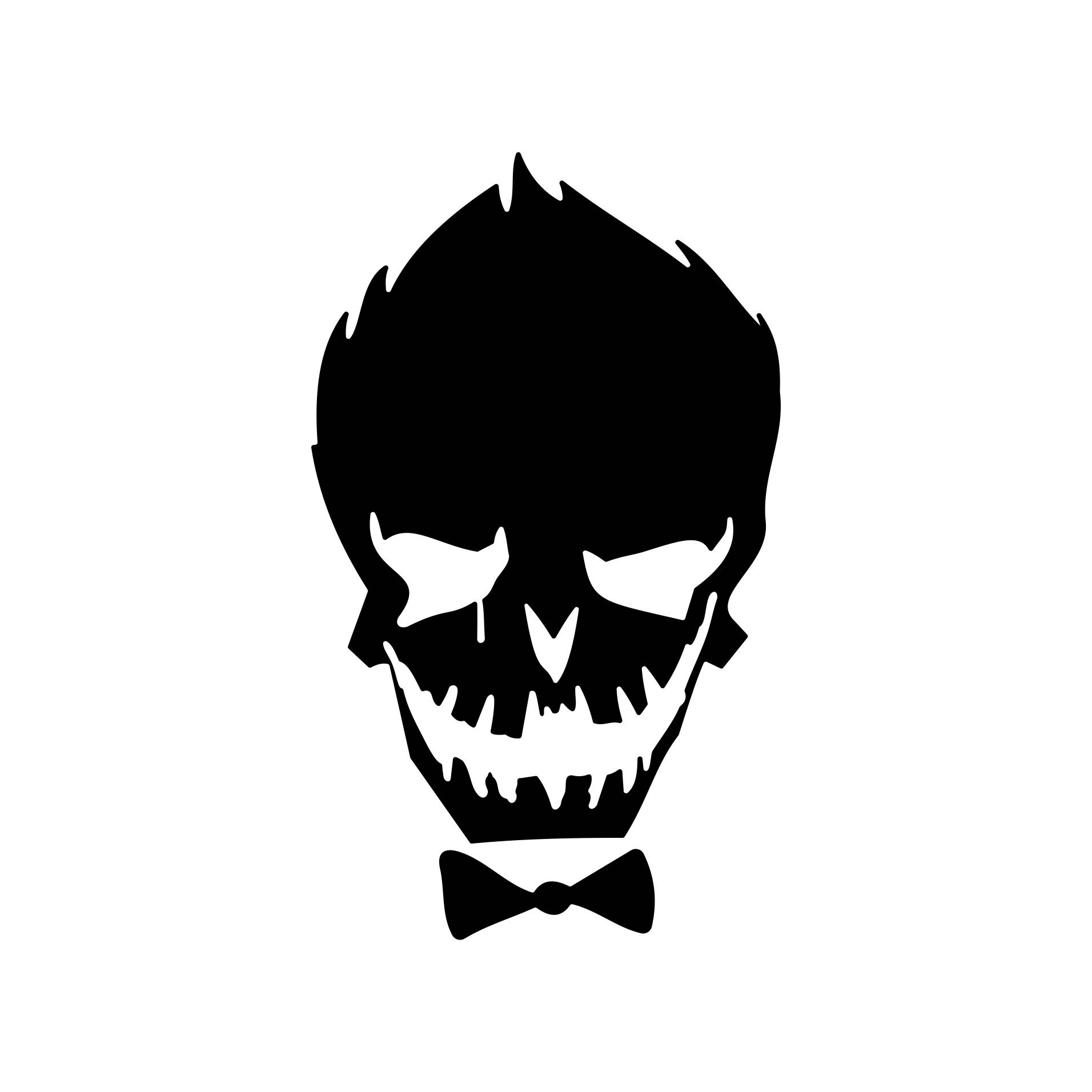 1912x1912 Harley Quinn Clipart Silhouette