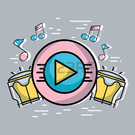 450x450 Music Elements To Play Harmony Rhythm Royalty Free Cliparts