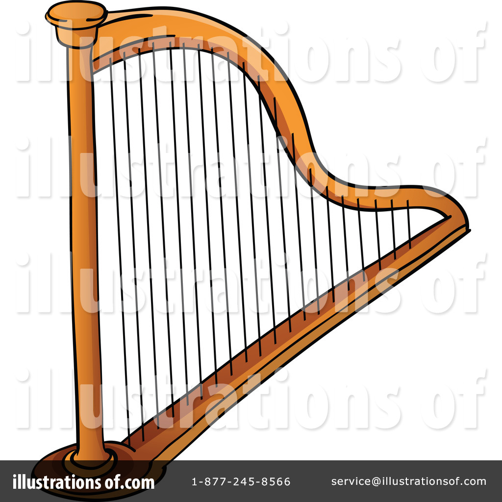 1024x1024 Harp Clipart