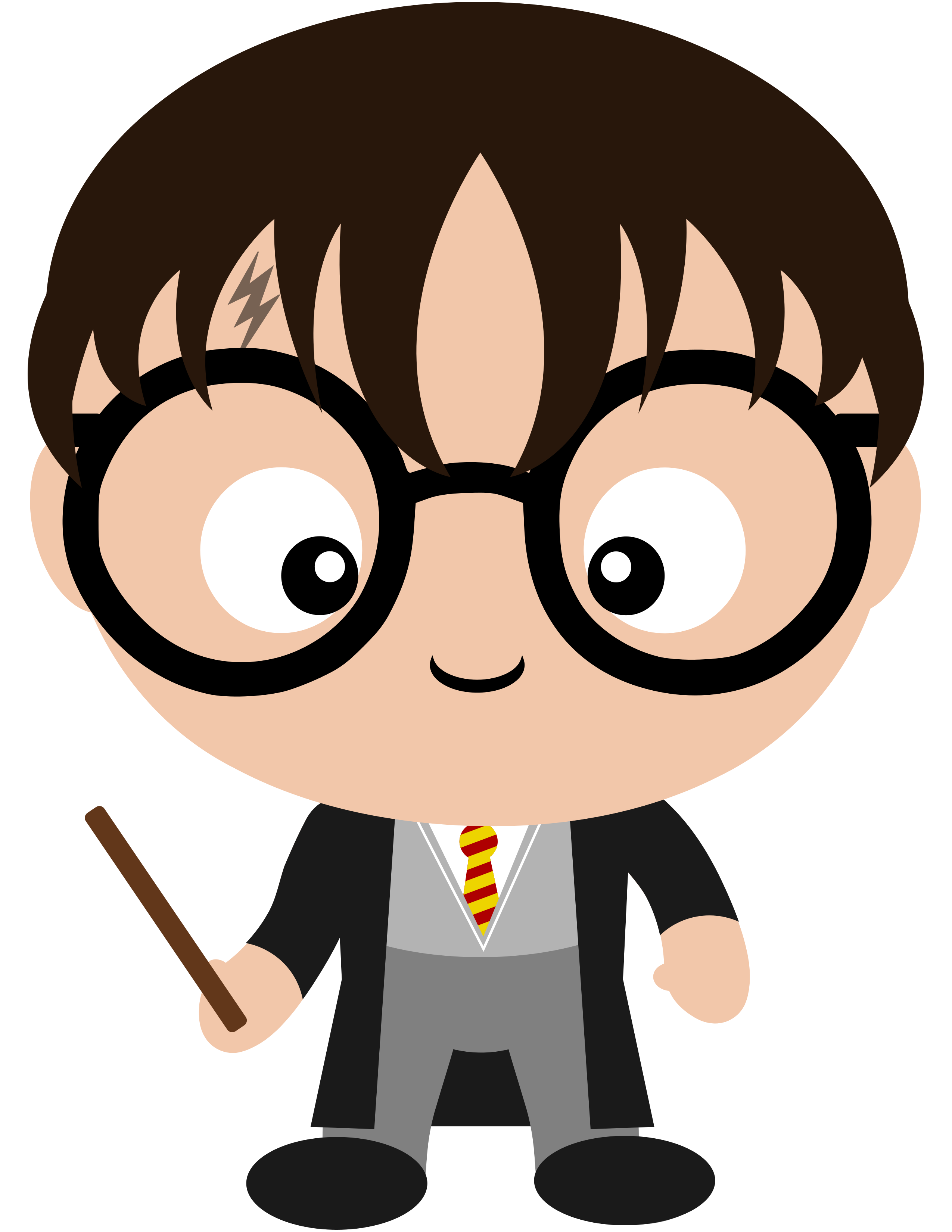 2550x3300 Harry Potter Head Clipart Collection