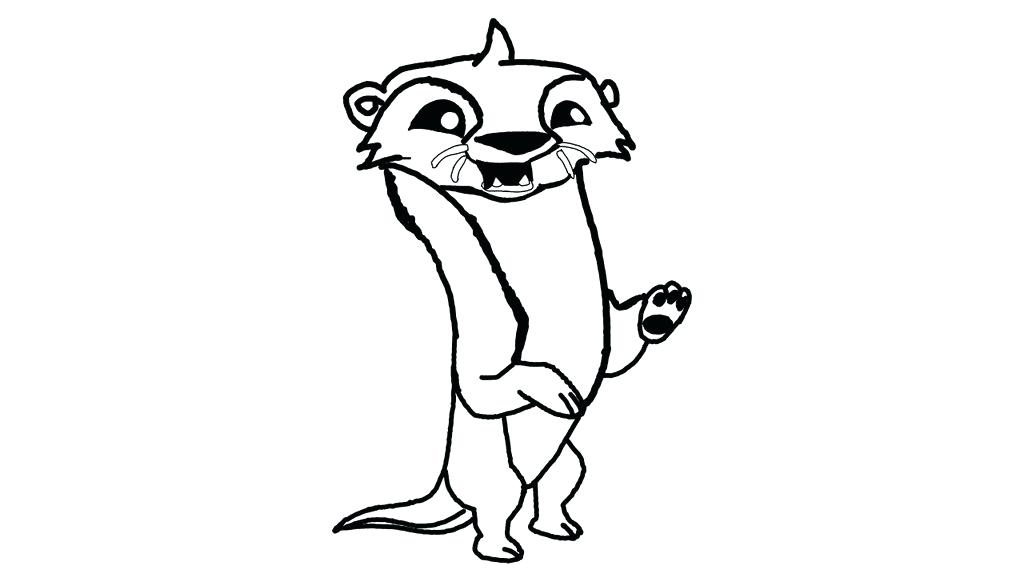 1024x582 Otter Coloring Page Easy To Draw Animal Jam Coloring Learn How