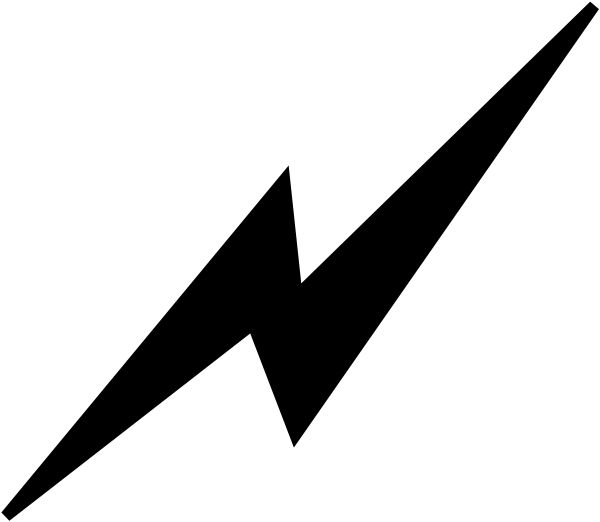 600x522 Natural Lightning Bolt Clipart, Explore Pictures