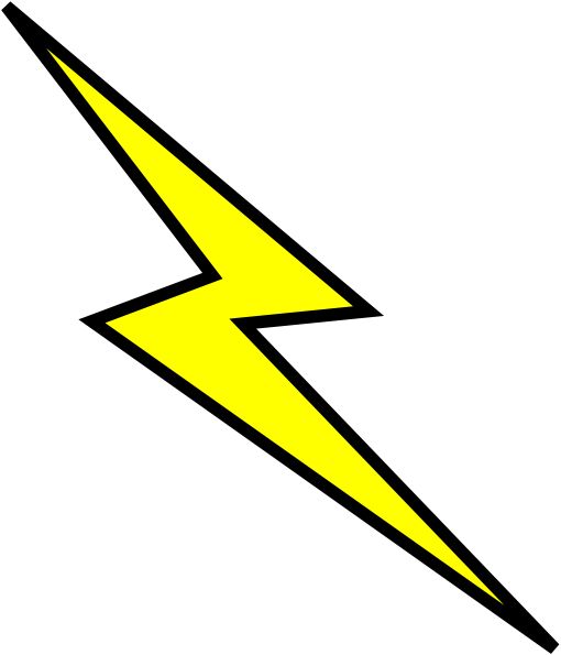 510x595 Scar Clipart Lightning Bolt