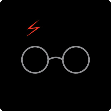 375x375 Harry Potter Glasses Clipart