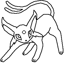 212x211 Espeon Line Art By Harry Potter Addict