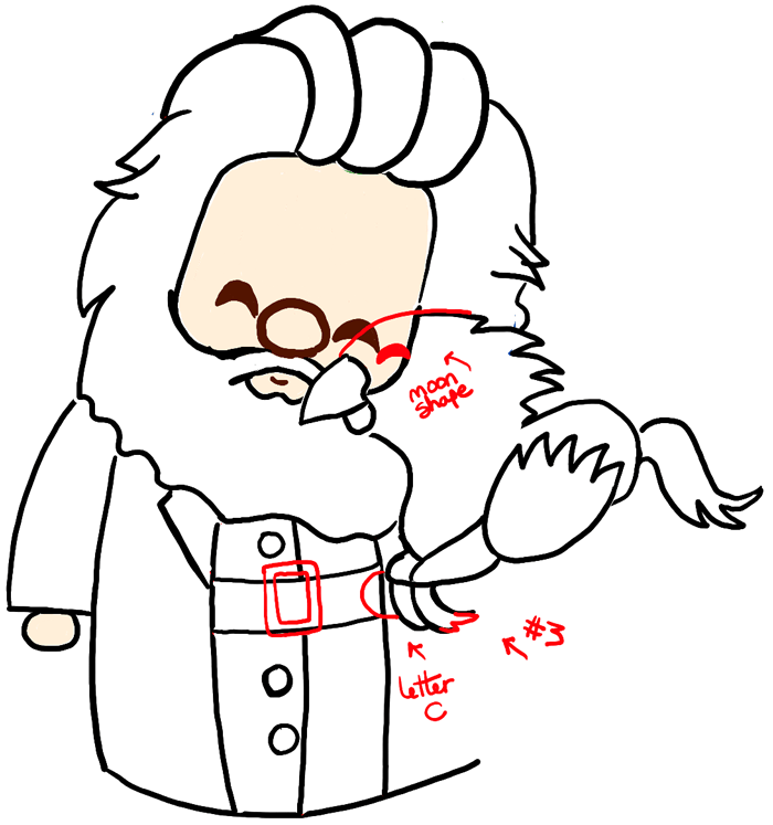 700x747 How To Draw A Cute Chibi Hagrid And Buckbeak From Harry Potter