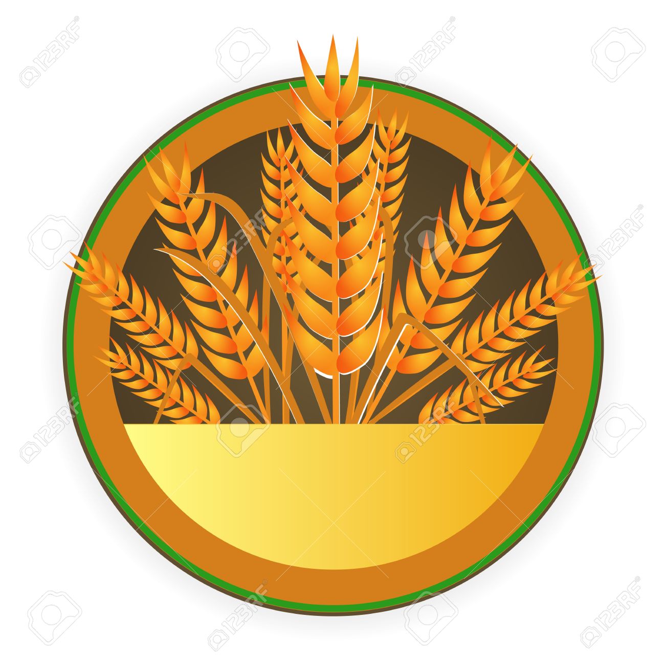 1300x1300 Grain Harvest Clipart