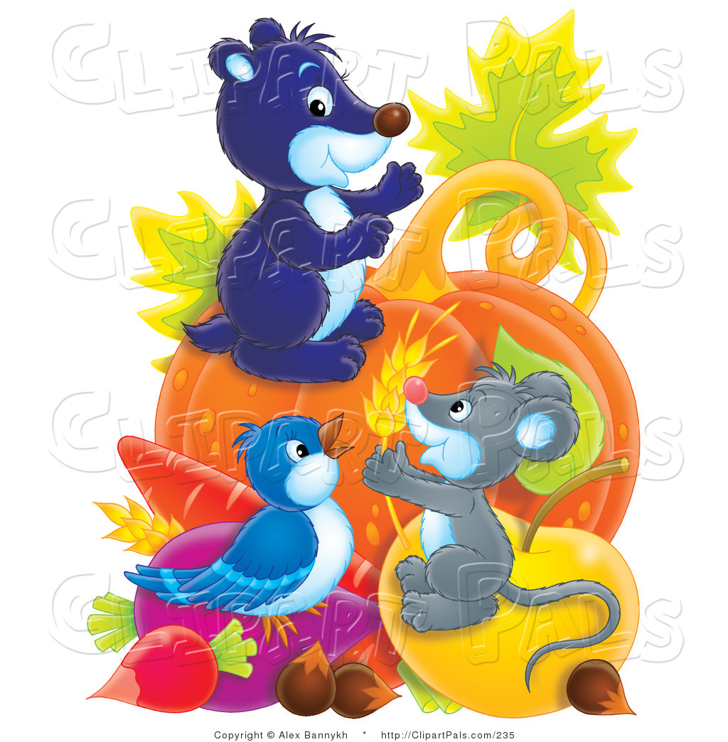 1024x1044 Pal Clipart Of A Trio Of Animals, A Cute Mouse, Gopher And Bird