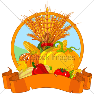 325x325 Thanksgiving Harvest Design Gl Stock Images