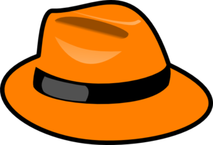 299x204 Orange Hat Clip Art