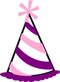 208x282 Party Hat Clipart Transparent Background