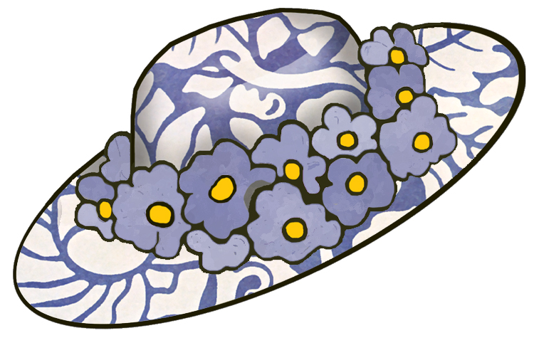 757x475 Easter Hat Cliparts