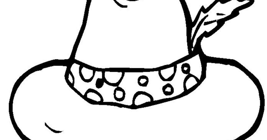 860x450 Stunning Cat In The Hat Hat Coloring Page Ideas