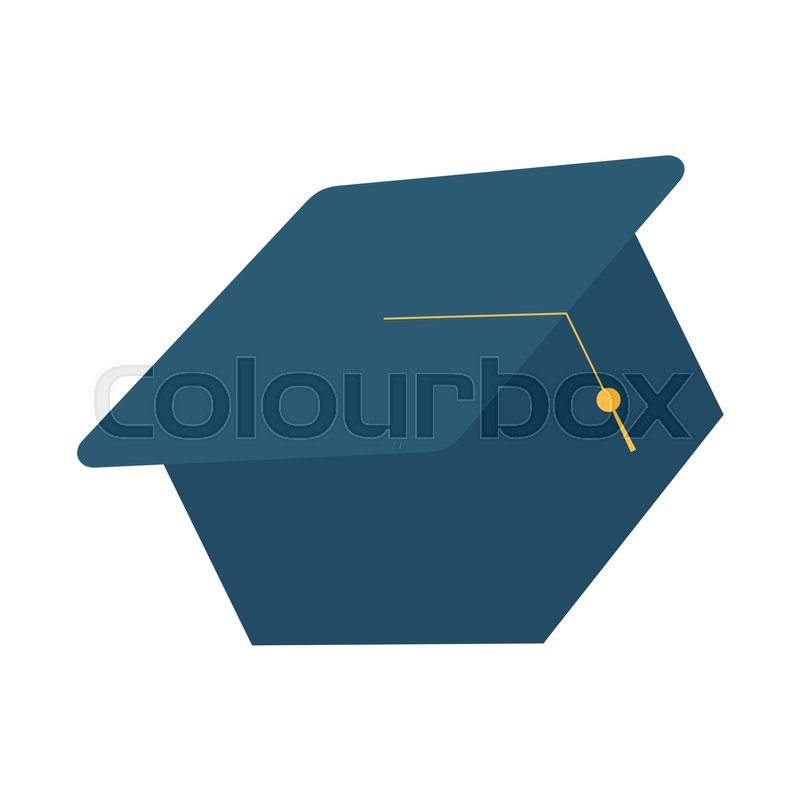 800x800 Hat Graduate Isolated Icon Vector Illustration Design Stock
