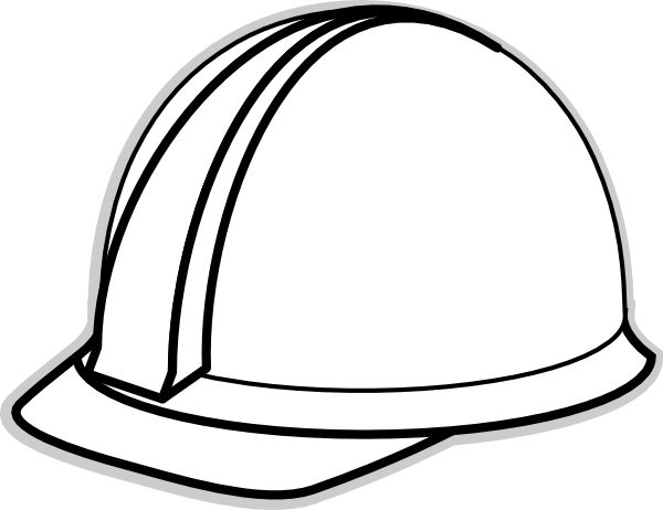 600x462 Hard Hat Template For Teacher White Hard Hat 2 Clip Art