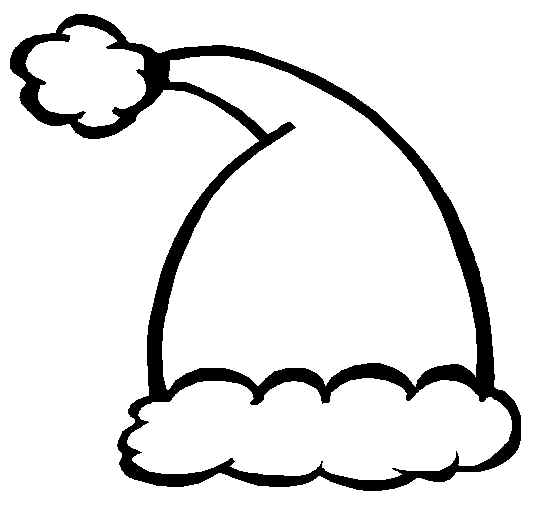 545x519 Santa Hat Clipart Outline