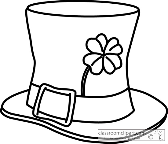 Hat Outline Clipart 