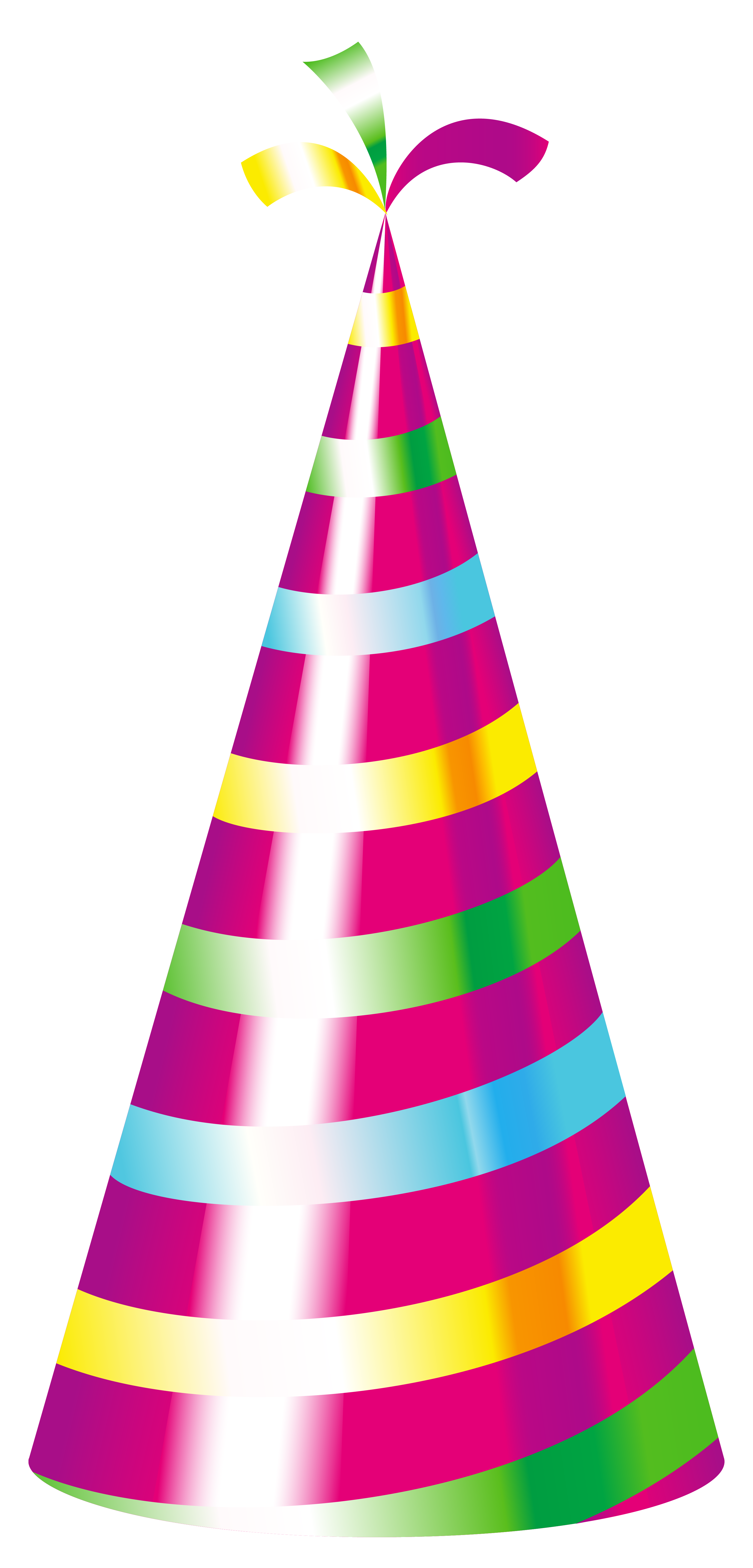 3015x6279 Party Hat Clipart Transparent Background