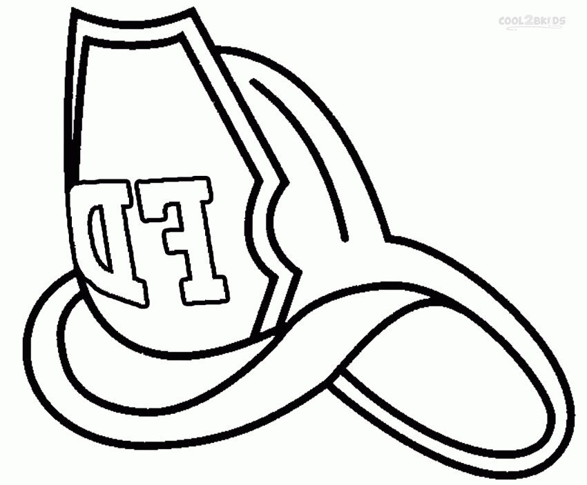 850x703 Fre Printable Coloring Page Fire Hat Many Interesting Cliparts