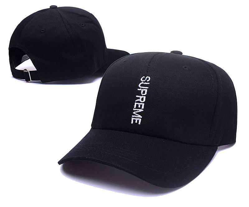 800x667 Men's Women's Supreme 6 Panel Vertical Logo Street Fashion