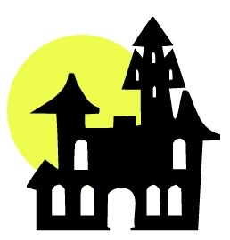 258x270 Halloween Haunted House Clip Art