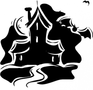 300x290 Haunted House Clip Art Download