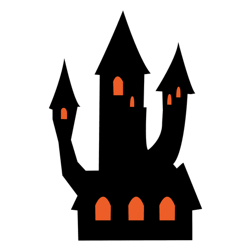 512x512 Happy Halloween Haunted House Poster