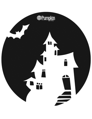 Haunted House Template | Free download on ClipArtMag