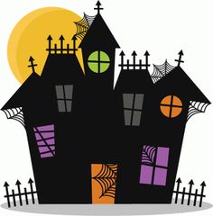 236x240 Haunted House Clipart
