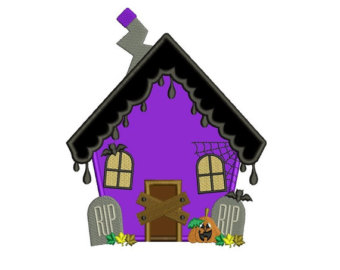 340x270 Old Gallows Manor 3d Haunted House Template From Mysvghut On Etsy