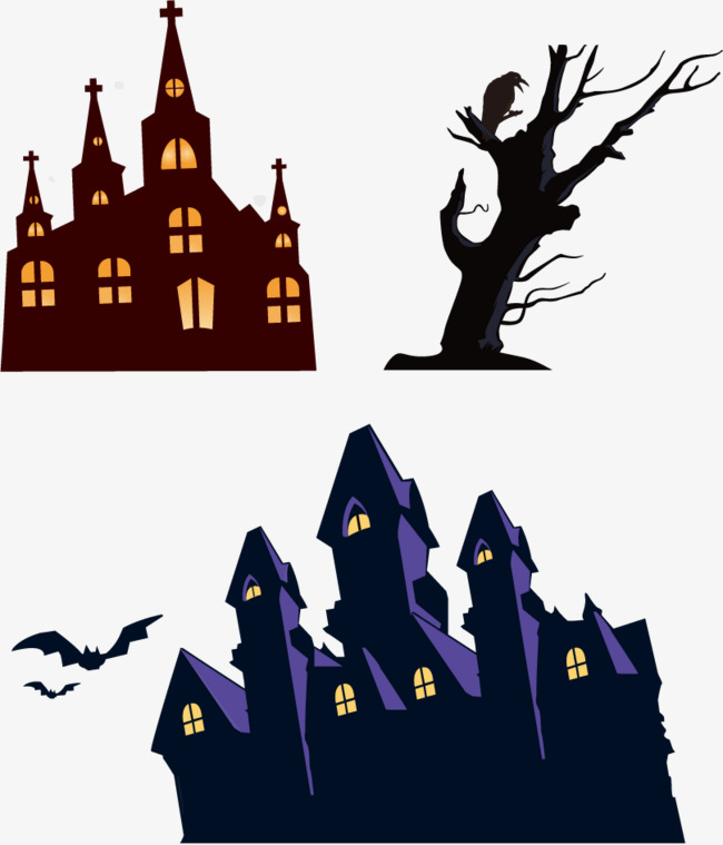 650x759 Vector Haunted House Bat, Haunted House, Vector, Bat Png