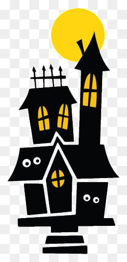 260x537 Halloween Horror Haunted House, Crazy Halloween Poster Elements