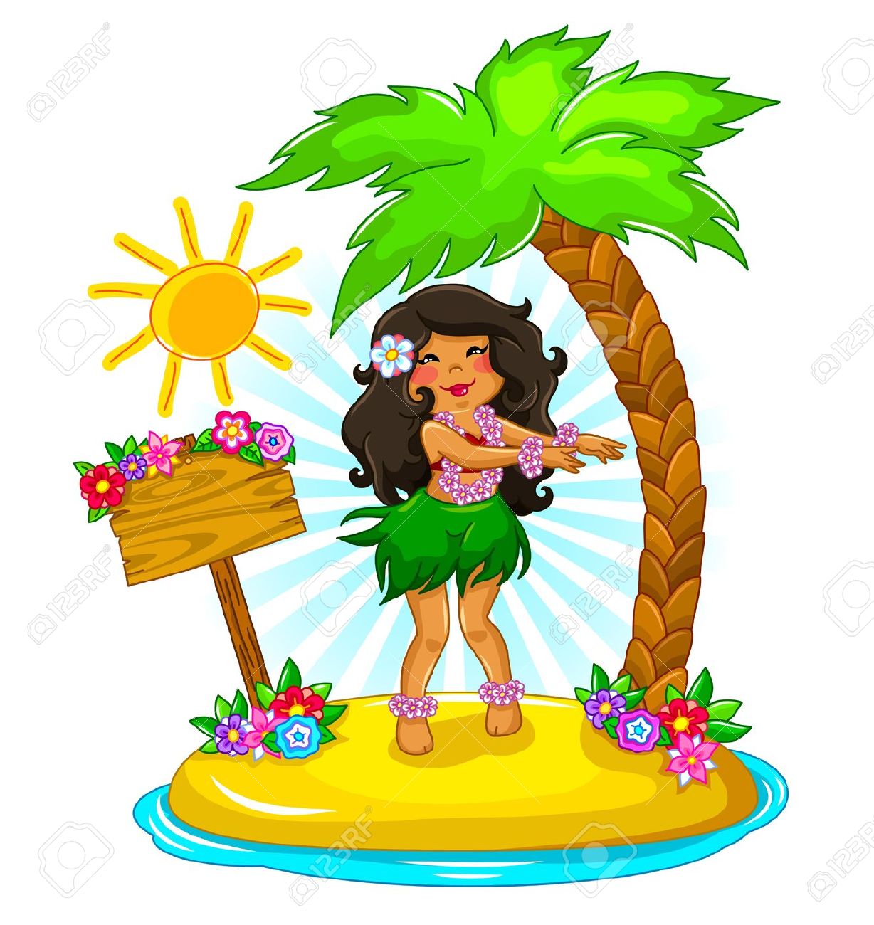 1228x1300 Island Clipart Hawaii Beach