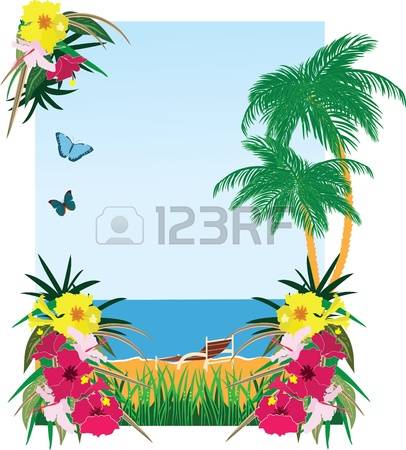 Hawaiian Beach Clipart | Free download on ClipArtMag