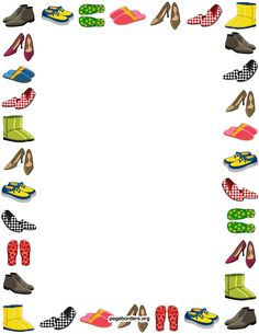 236x305 Printable Fashion Border. Use The Border In Microsoft Word