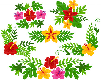 340x270 Hearts And Kisses Corners And Borders Digital Clip Art