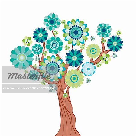 450x450 Blue Flower Clipart Hawaiian