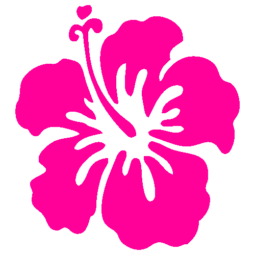 500x500 Hawaiian Flower Clipart 15214 Clipart Panda