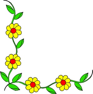 299x300 Flower Vine Clipart
