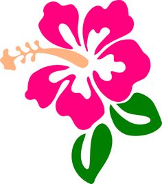 Hawaiian Flower Drawing | Free download on ClipArtMag