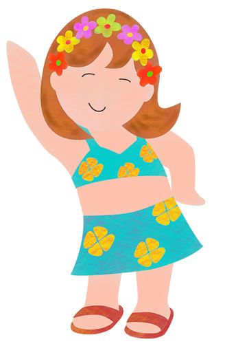 328x500 48 Best Clip Art Hawaiian. Images Drawings, Sew