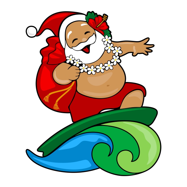 600x600 Graphics For Santa Claus Free Hawaiian Graphics