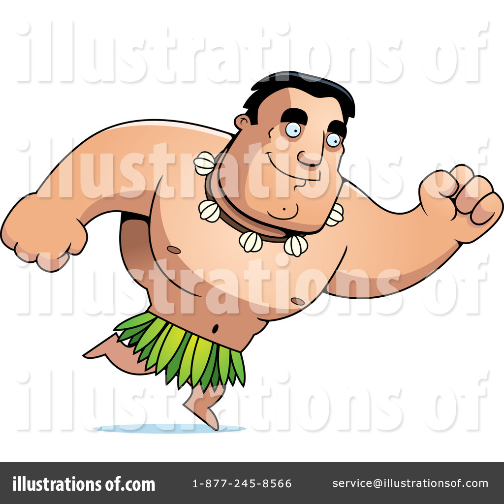 1024x1024 Hawaiian Man Clipart