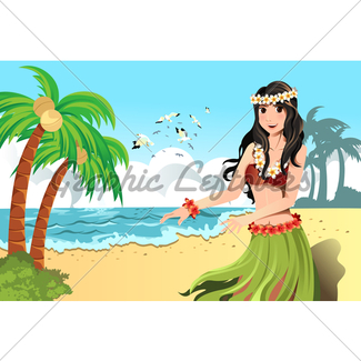 325x325 Hawaiian Luau Party Gl Stock Images