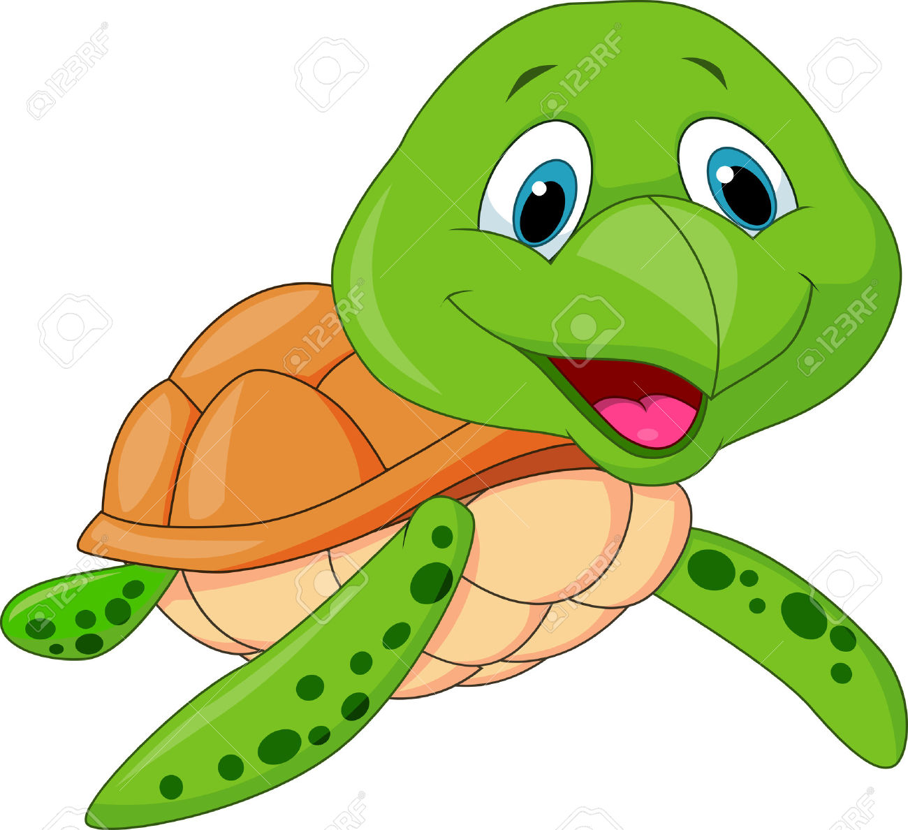 Hawaiian Sea Turtle Clipart | Free download on ClipArtMag