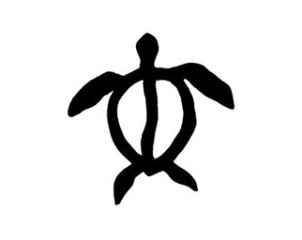 340x270 Hawaiian Turtle Outline Clipart Panda