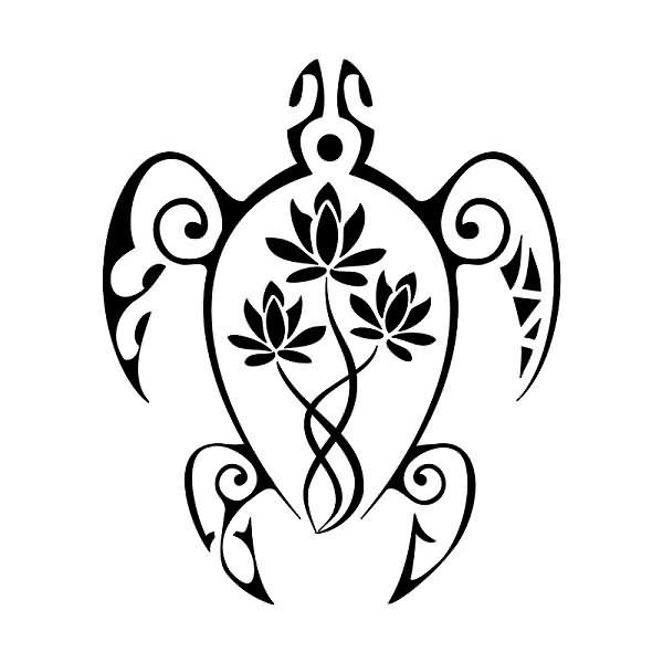 600x600 Polynesian Tattoo Outline