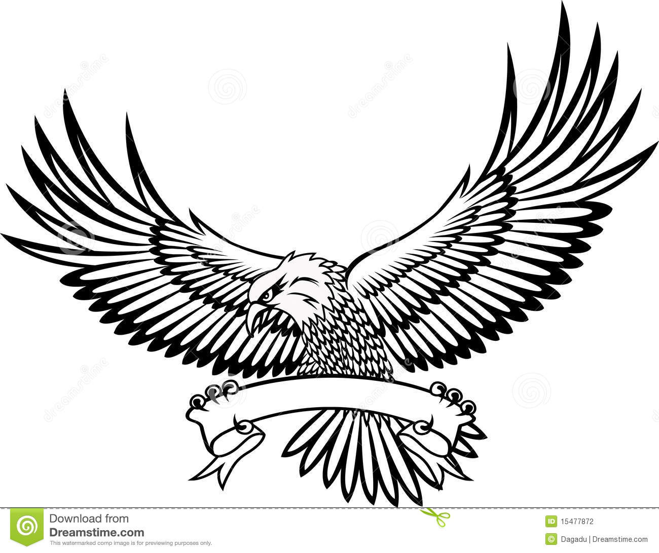 Hawk Clipart Black And White Free download on ClipArtMag